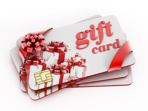 Gift cards can be an ideal gift for the DIY interior designer.