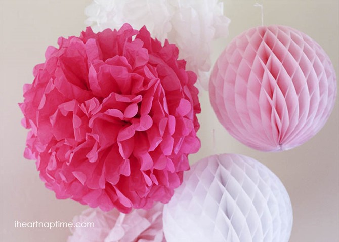 Craft Ideas For Adults - Tissue Paper Flowers