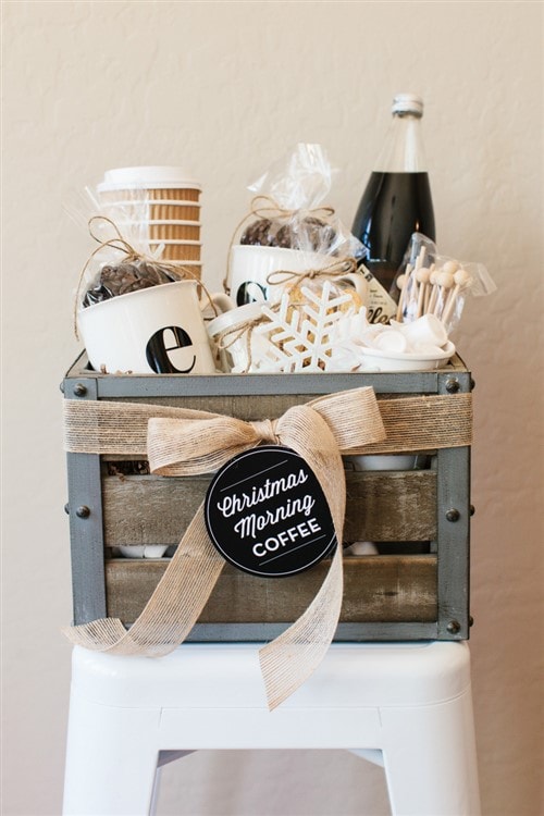 Christmas Present Ideas 2017 - Coffee Basket