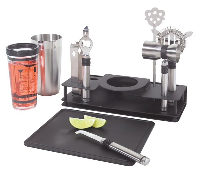 Housewarming Gift Ideas - Cocktail Shaker And Bar Tool Set