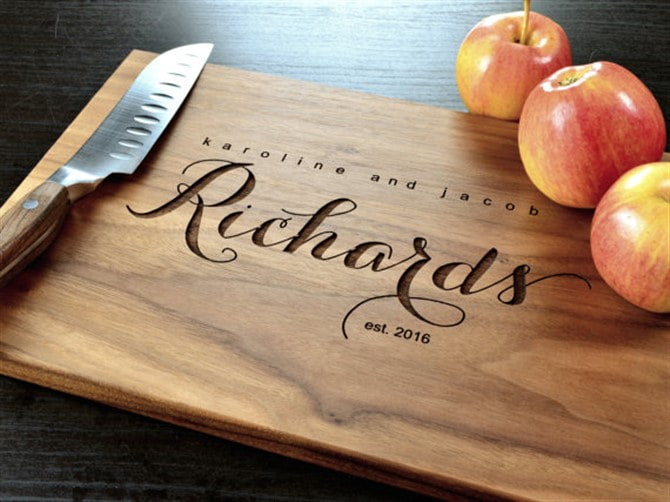 Housewarming Gift Ideas - Cutting Board