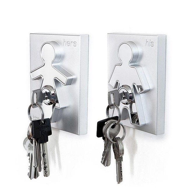 Housewarming Gift Ideas - His And Hers Key Holders 