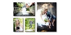 Canvas Print Wall Displays - (1) 55 x 35cm & (2) 25 x 35cm & (1) 50 x 75cm